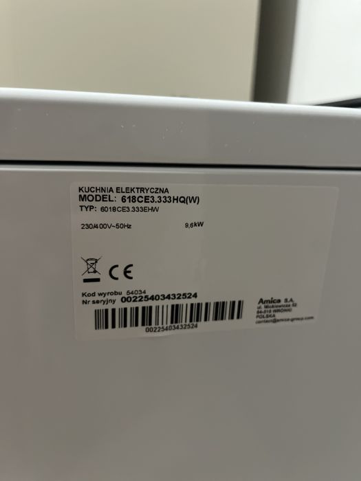 Kuchenka elektryczna