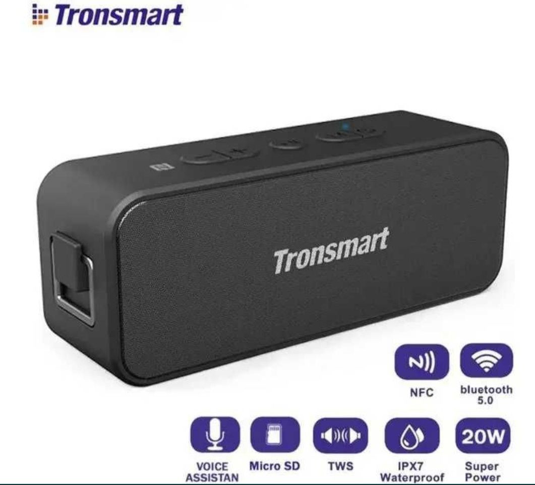 Портативна колонка Tronsmart T2 mini, T2 plus  моделі 2023 р.