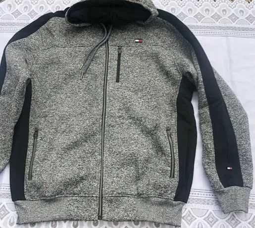 Hilfiger bluza męska z kapturem rozpinana 6XL