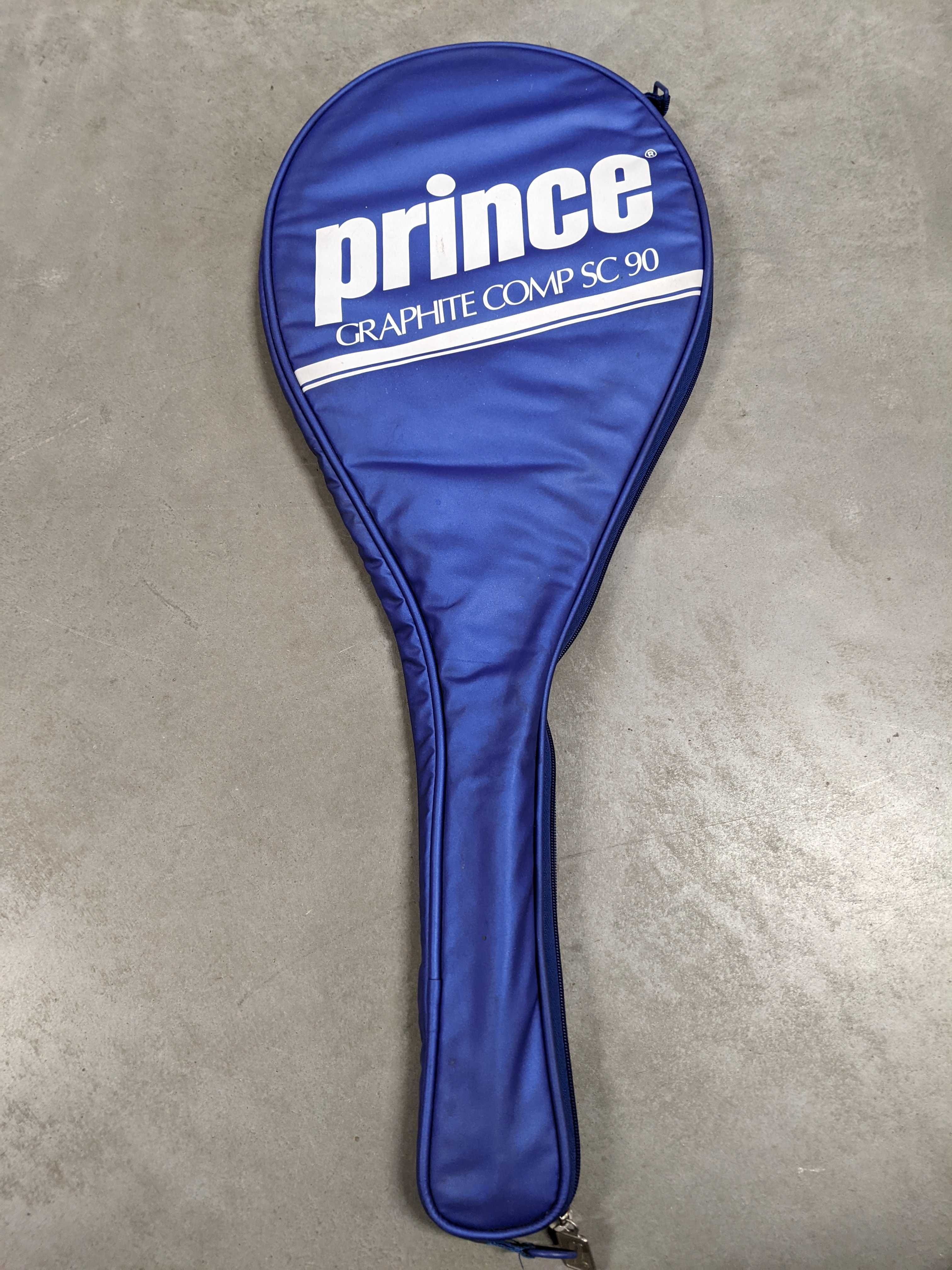 Lekka, używana rakieta tenisowa Prince Graphite Comp SC90