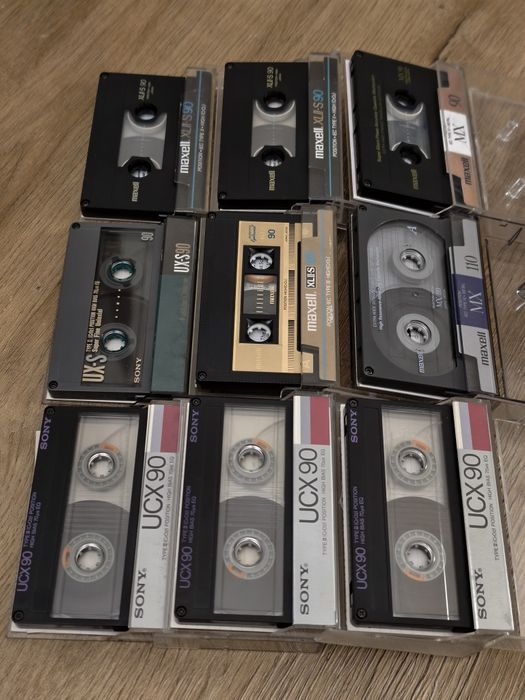 Аудіокасети TDK Maxell Denon Sony Basf Universum