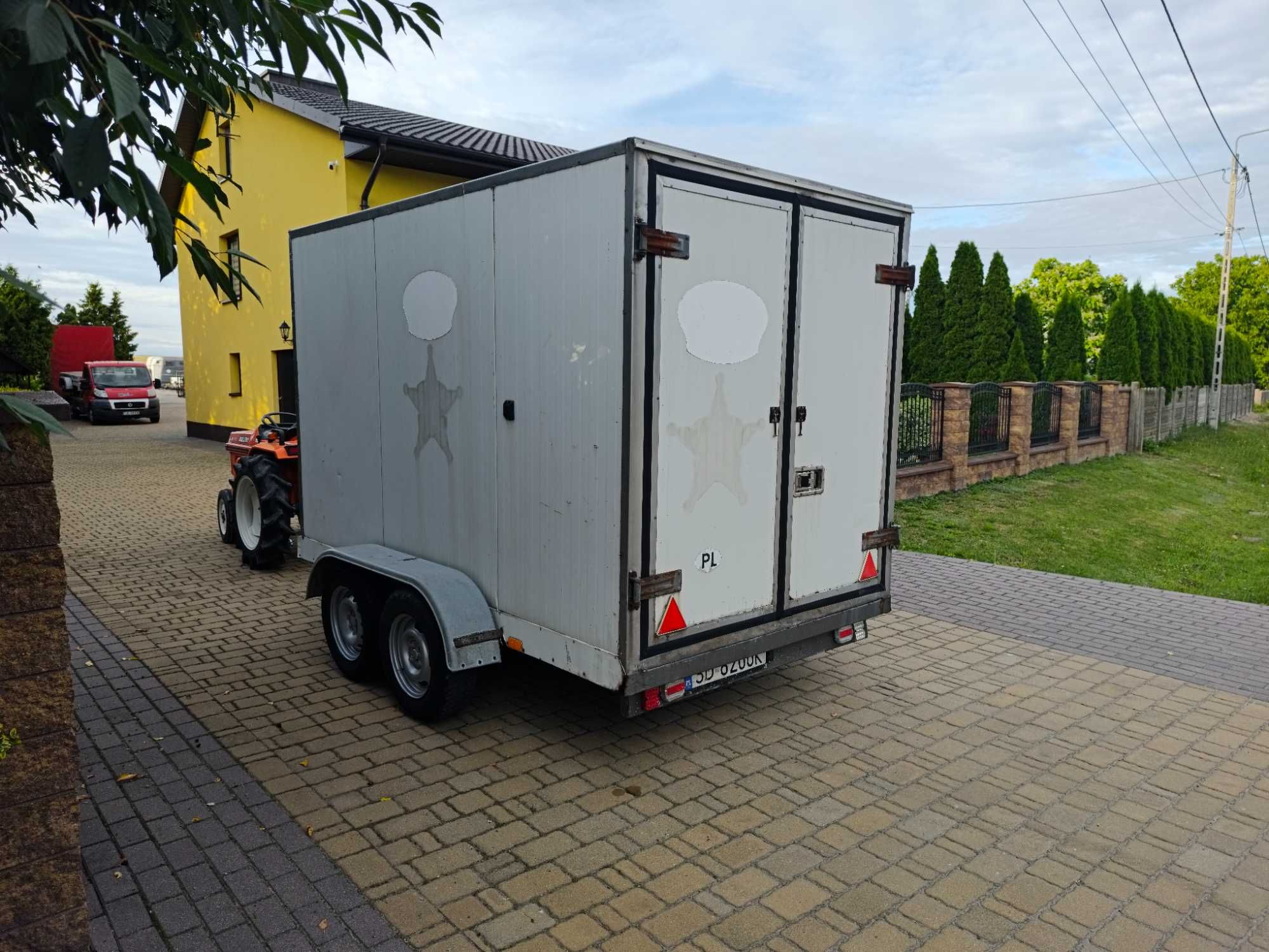 Przyczepa IZOTERMA/CHŁODNIA/KONTENER* DMC 2000KG *Zarejestrowana w PL*