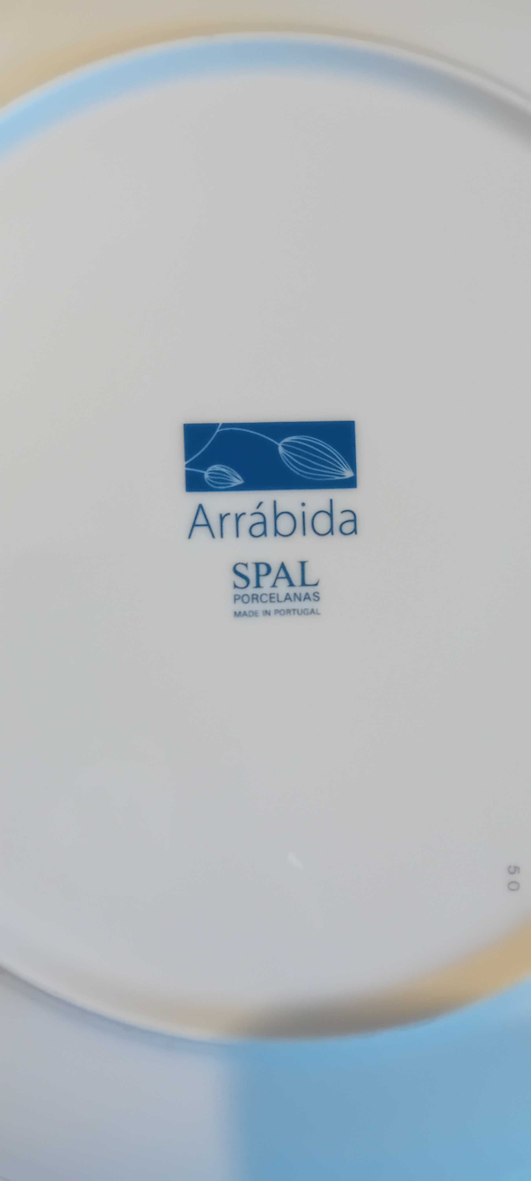 Loiça porcelana Arrábida SPAL ( conjuntos de 6)