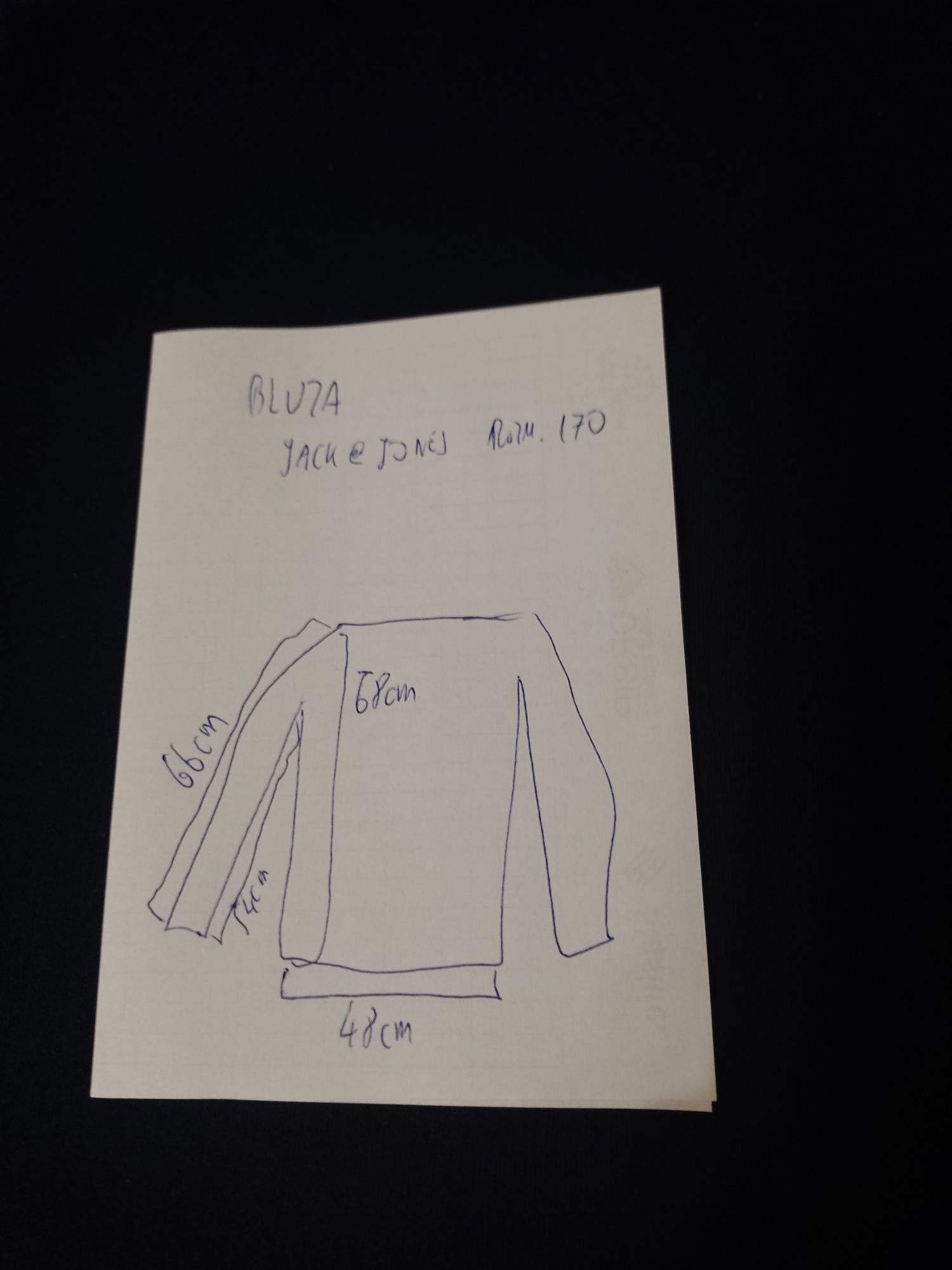 Bluza z kapturem Jack &Jones oryginal rozm. 170
