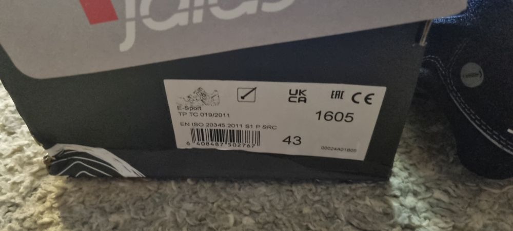 Buty robocze Jalas  1605 rozm.43