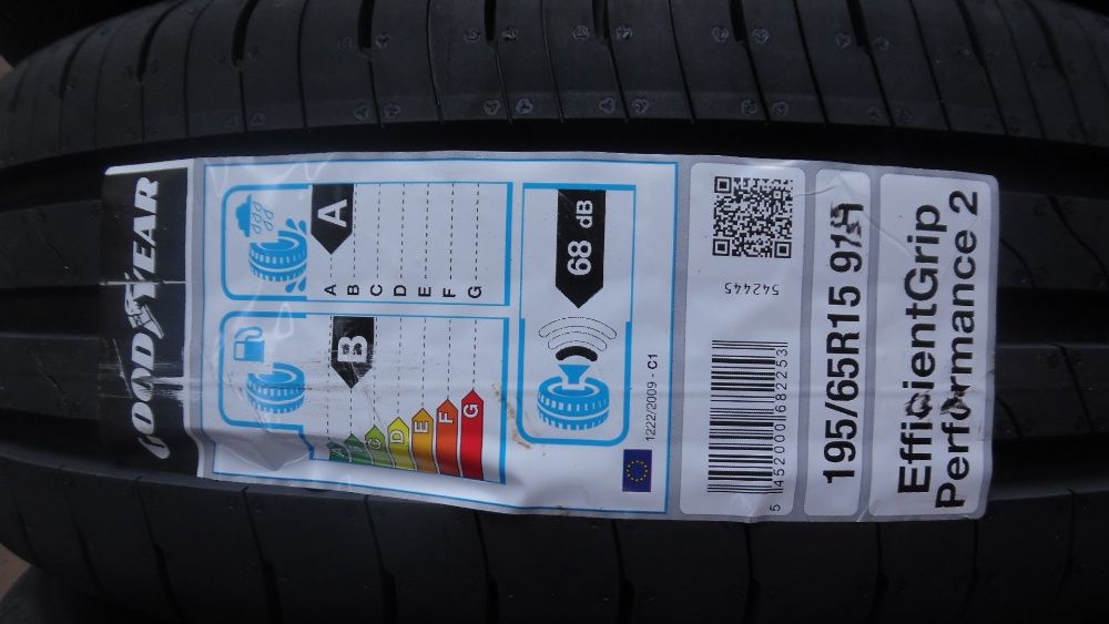 195/65R15 GOODYEAR EfficientGrip Perf.2 , Nowe Letnie - Super Jakość