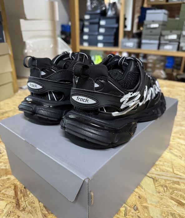 36-45р Кроссовки Balenciaga Track Sneaker Signature Black 1:1 ORIGINAL