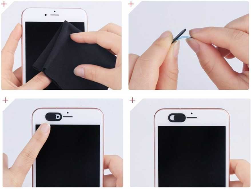 3X zaślepka zasłonka ochronna do kamerki laptopa kamery