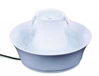 Fonte agua drinkwell ceramica gato/cao + escova limpeza