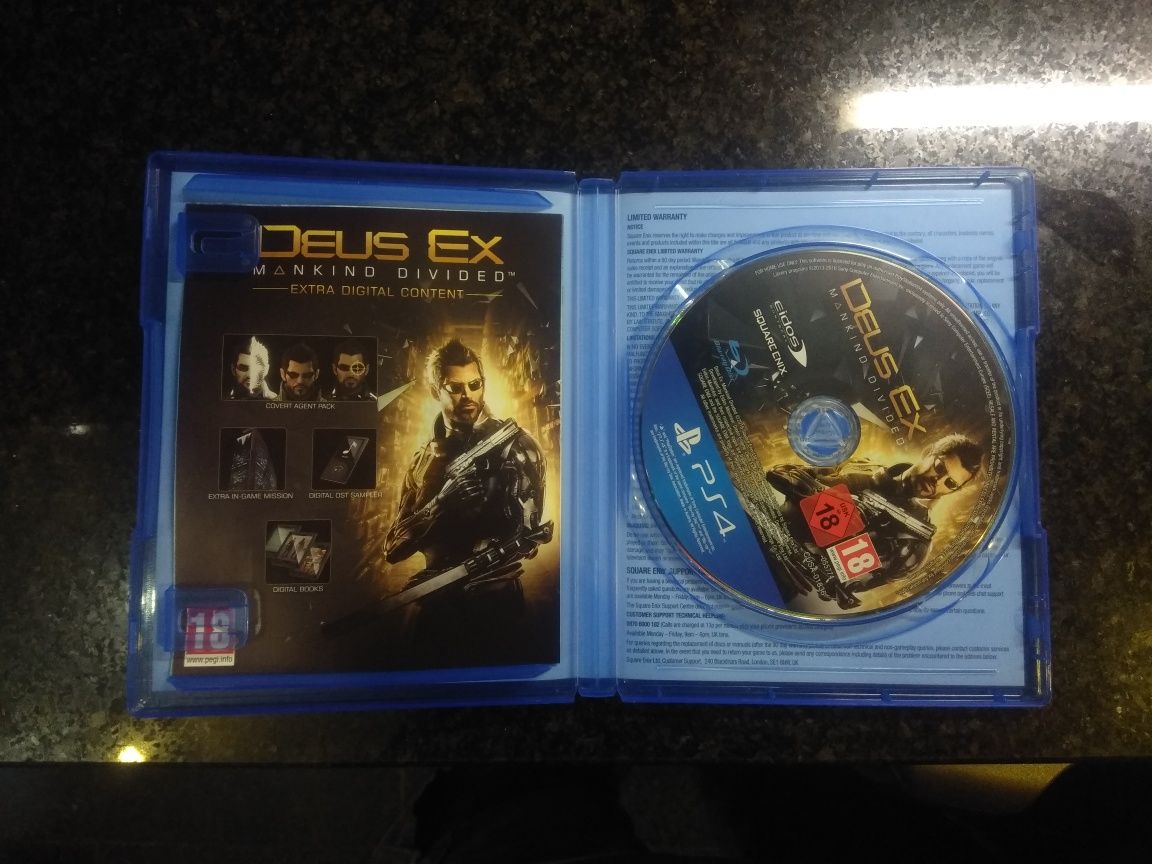 Deus Ex mankind divided PS4 (ACEITO TROCAS)