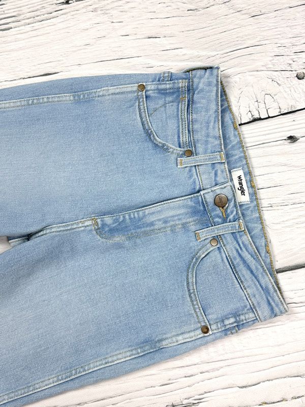 Wrangler Retro Skinny Jeansy Rurki Damskie Wysoki Stan r. W24 L32