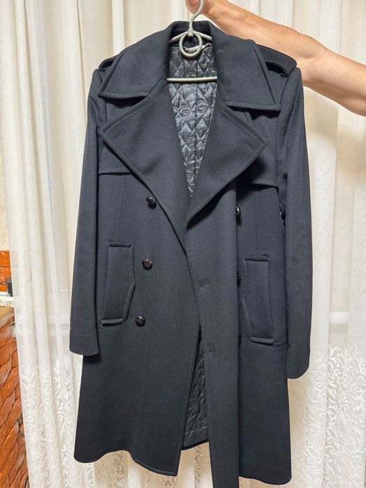 Чоловіче пальто Dolce&Gabbana з вовни та кашеміру