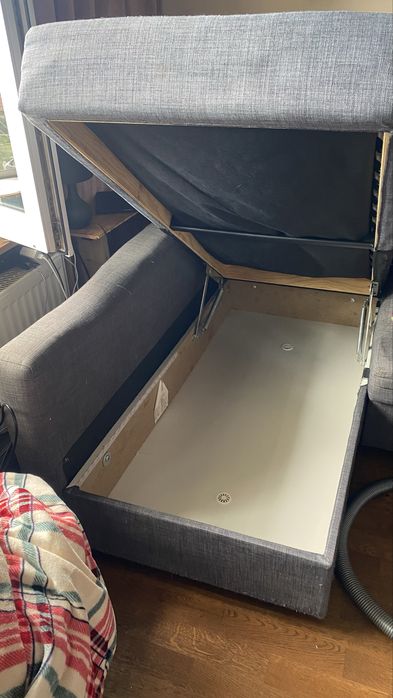 Narożnik Ikea z funkcją spania
