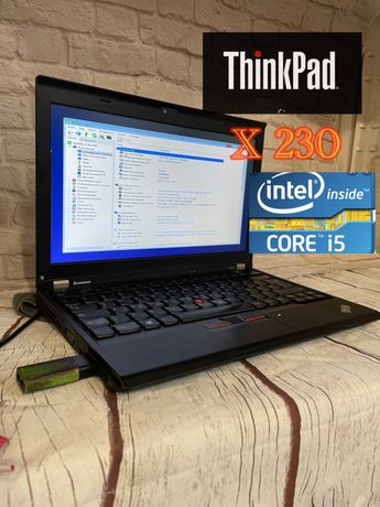 Lenovo X 230 ThinkPad/core i5 3 gen/до 3,30 ГГц/12.5”/ мощный/ надежны