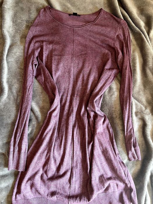 Swetrowa, dzianinowa sukienka