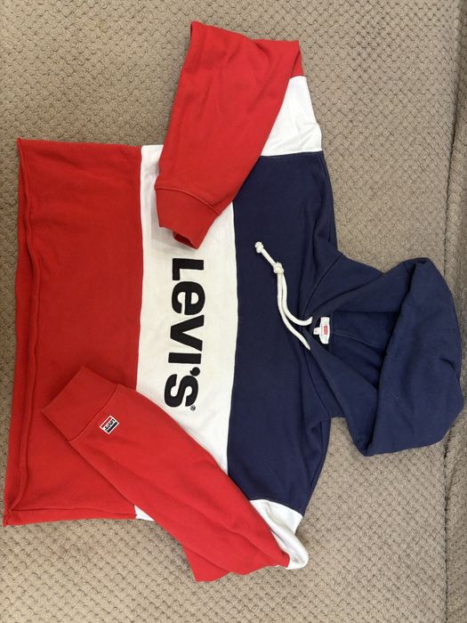 Толстовка левис укороченная