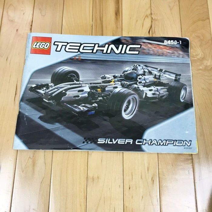 Lego-Technic-8458-Silver-Champion-F1 nowy zlozony