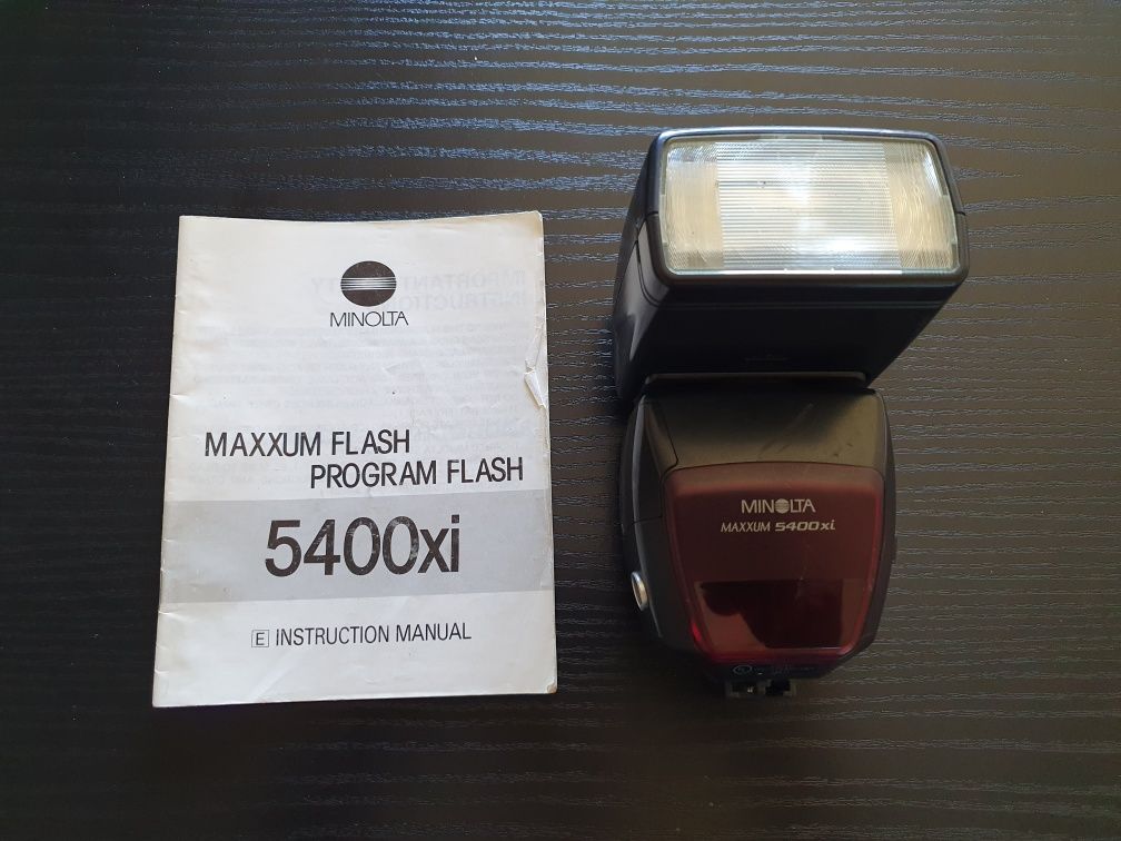 Flash Minolta Maxxum 5400xi Program