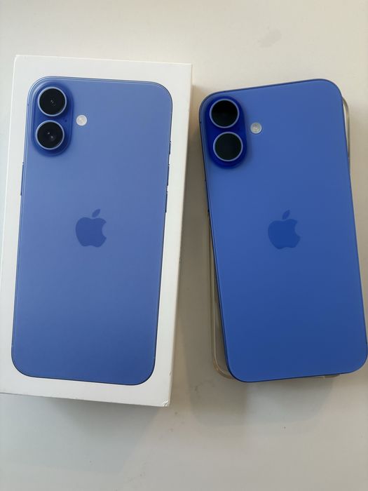 IPhone 16 plus niebieski
