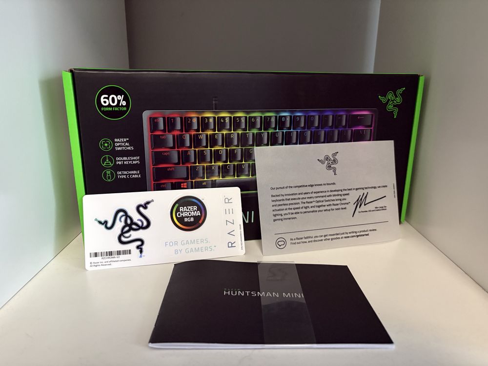 Klawiatura razer huntsman mini purple switch