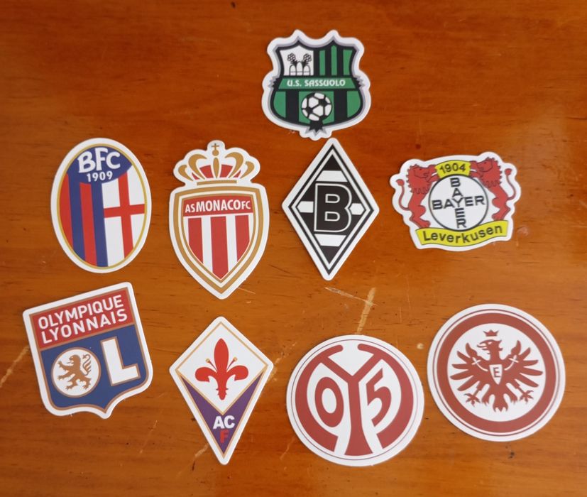 Autocolantes clubes de futebol