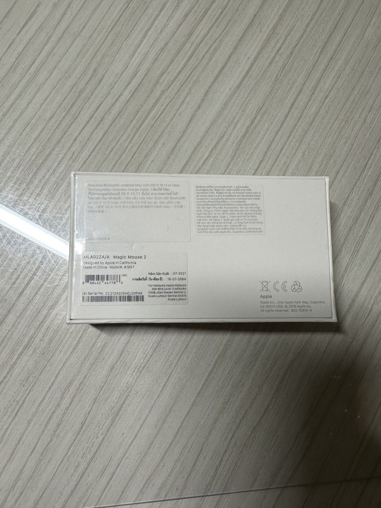 Мышь беспроводная Apple Magic Mouse White (original)