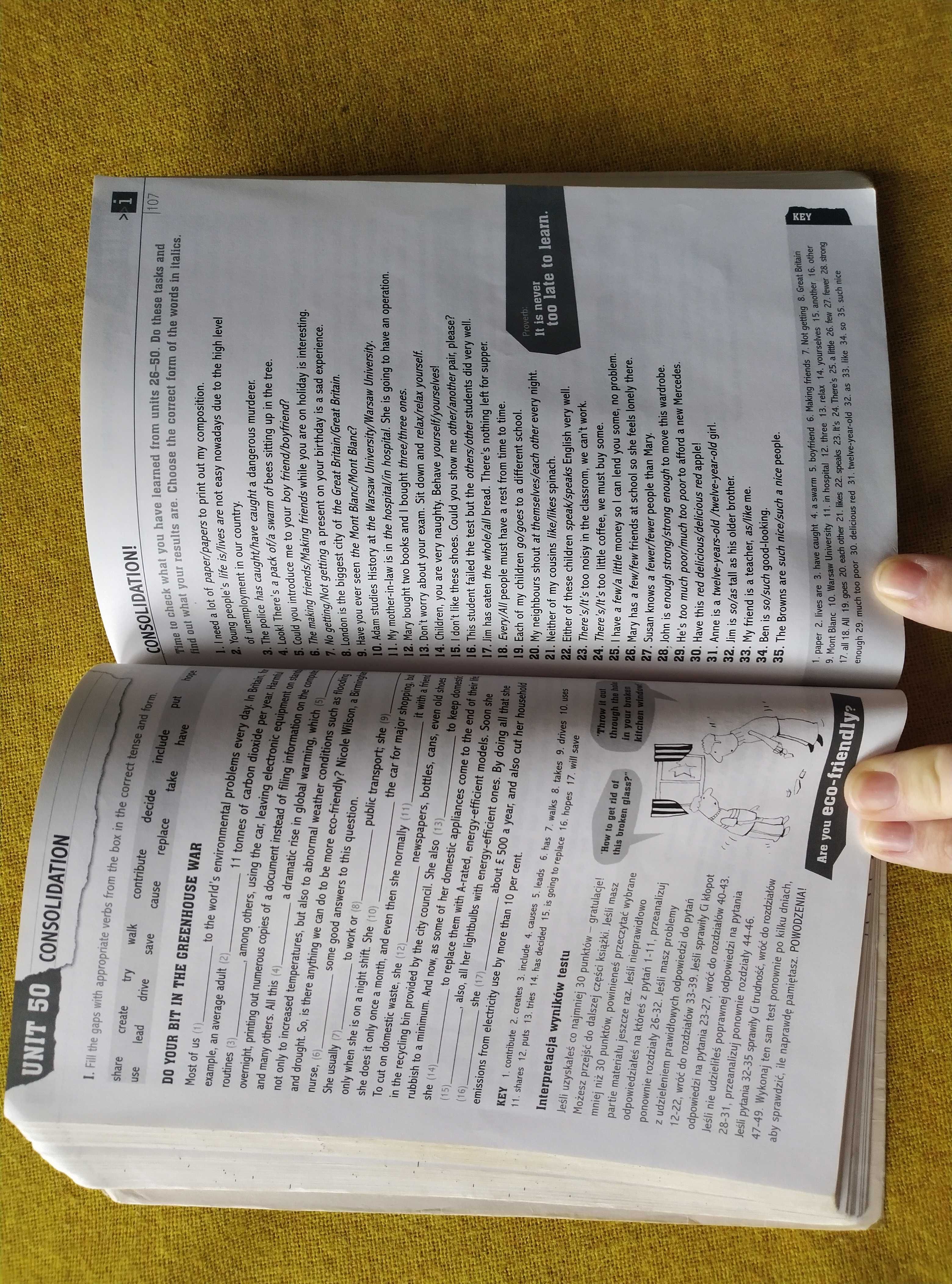 Jęz. angielski ćwiczenia gramatyka "korepetycje domowe" Langenscheidt