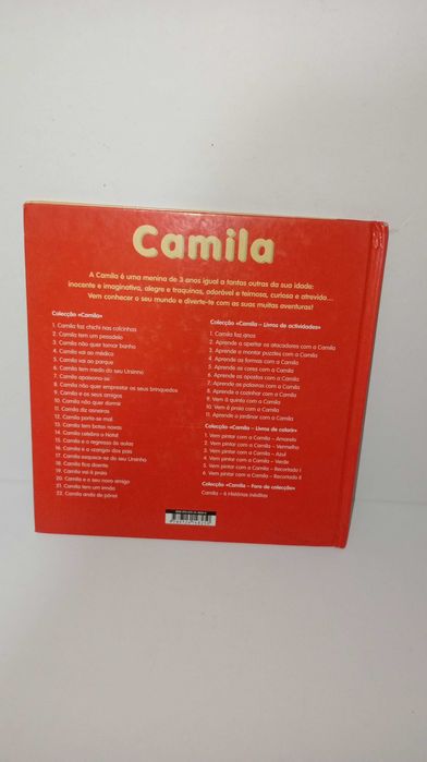 Camila esqueceu-se do seu Ursinho