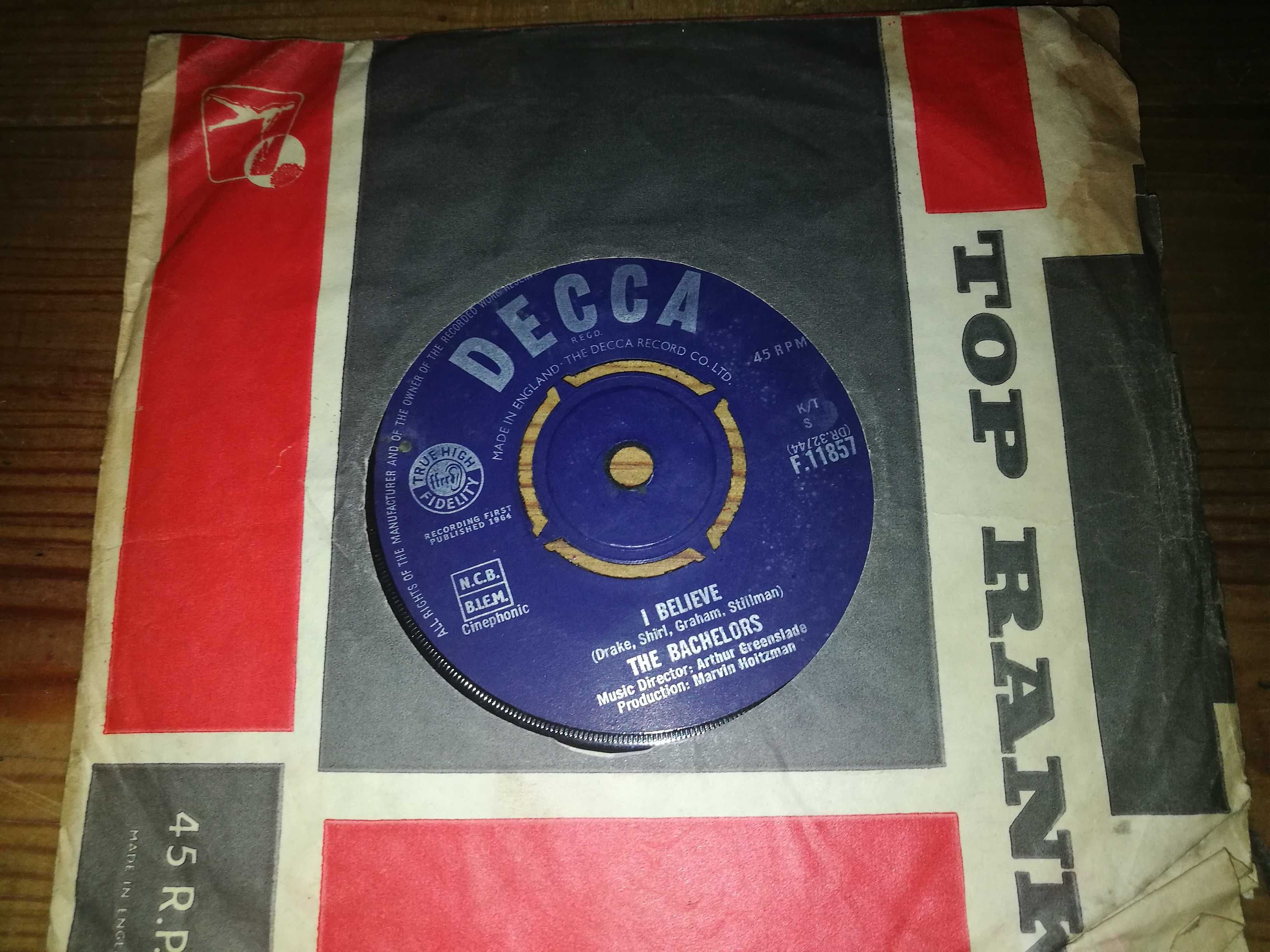 Bachelors - I Believe (ED. INGLESA 1964)	SINGLE