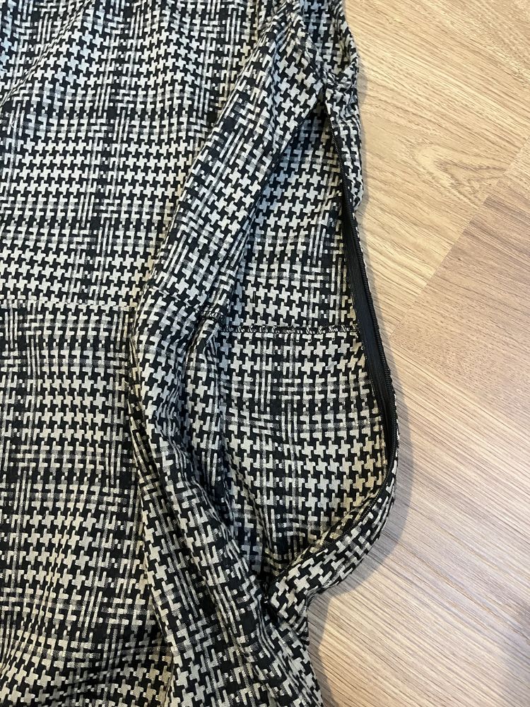 Elegancka sukienka w kratkę Apricot rozmiar XL
