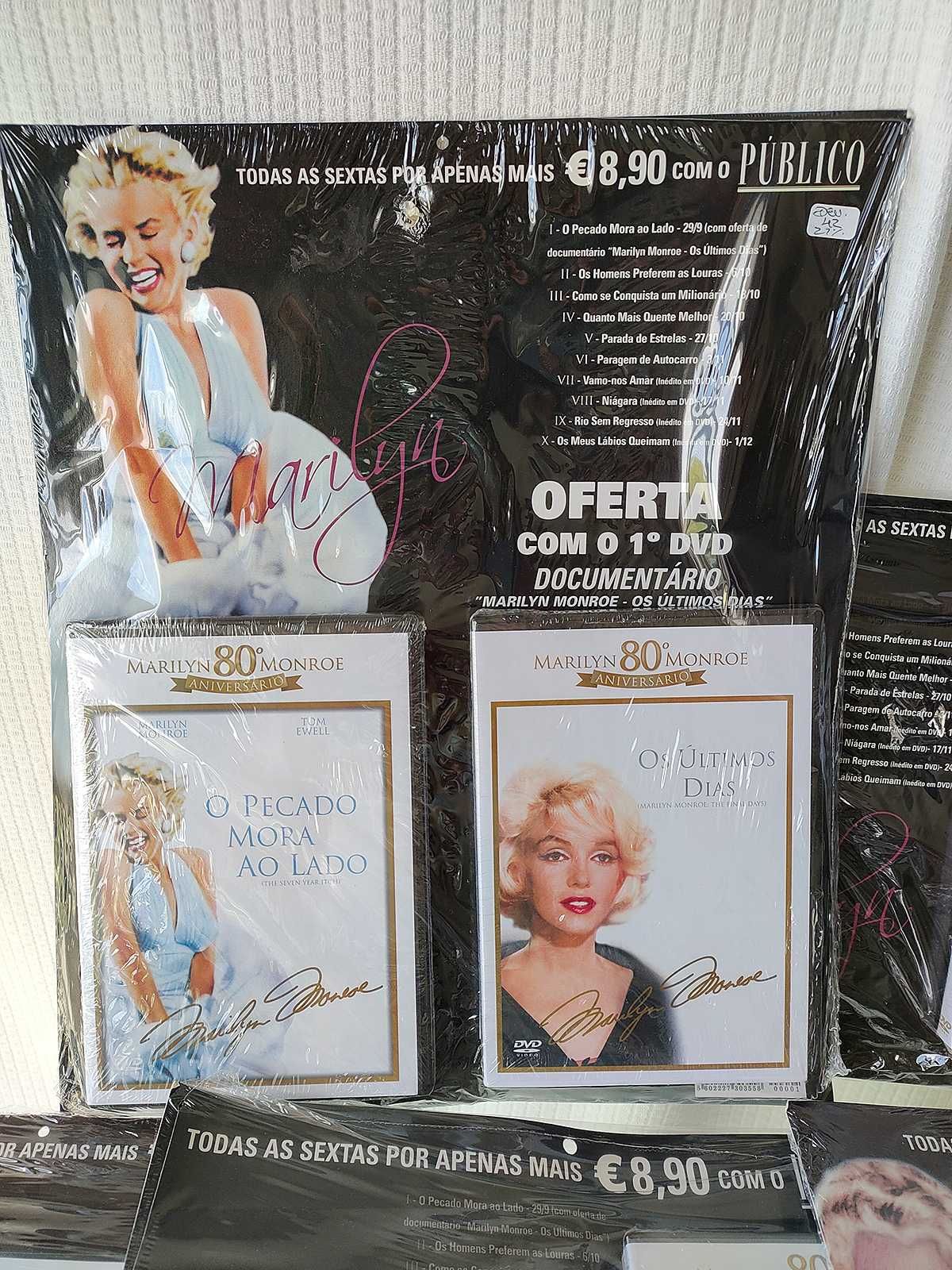 Colecção Completa Marilyn Monroe 80º Aniversário