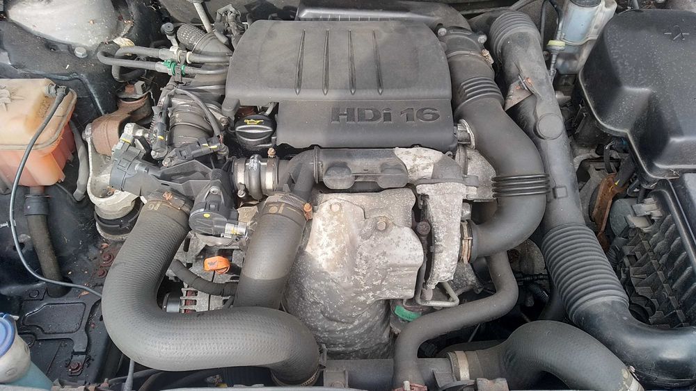 Citroen Peugeot 1.6 HDI Przepływomierz