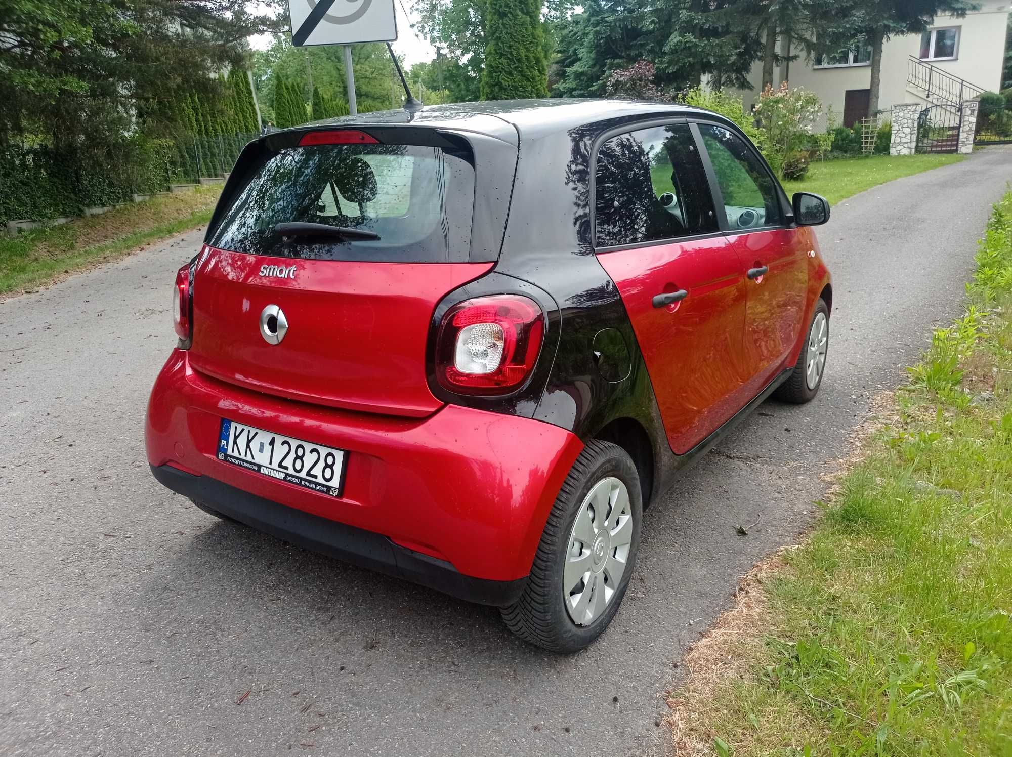 Smart ForFour 1.0 Ekonomiczny Miejski Hatchback Bezwypadkowy