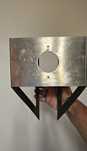 Suporte inox para instrumentos no mastro