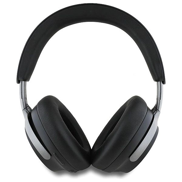 Słuchawki nauszne Bluetooth Guess Metal Script Logo ANC - czarne