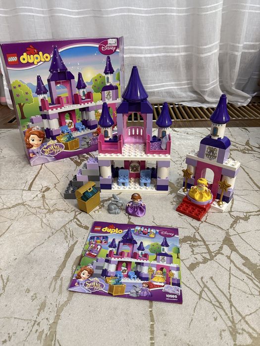 Klocki Lego Duplo 10595 Królewski zamek, pudełko, instrukcja, Zosia