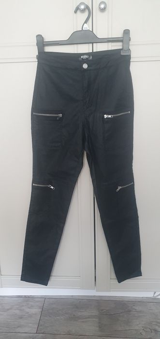 Spodnie woskowane missguided