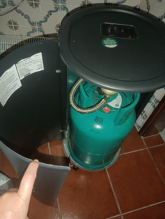 Aquecedor á gás Equation