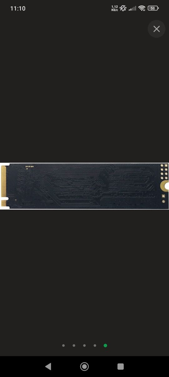 SSD диск Patriot P300 512GB M.2 2280 NVMe PCIe 3.0 x4 3D NAND TLC (P30