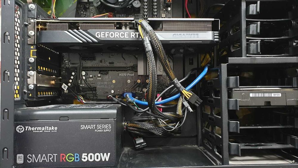 Komputer stacjonarny i3-9100F Ram 16GB RTX 4060 SSD 512GB