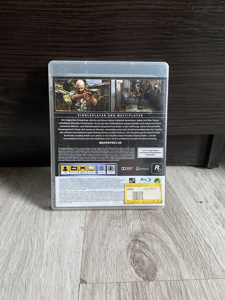 Gra Max Payne 3 PS3