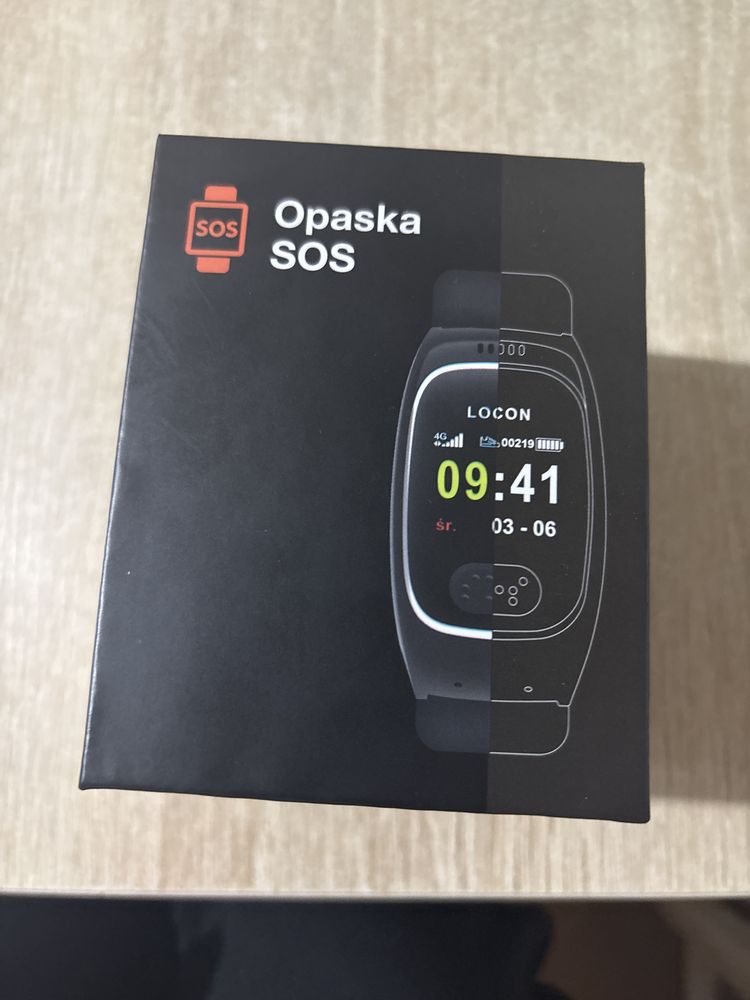 Opaska smartband  smartwatch sos locon