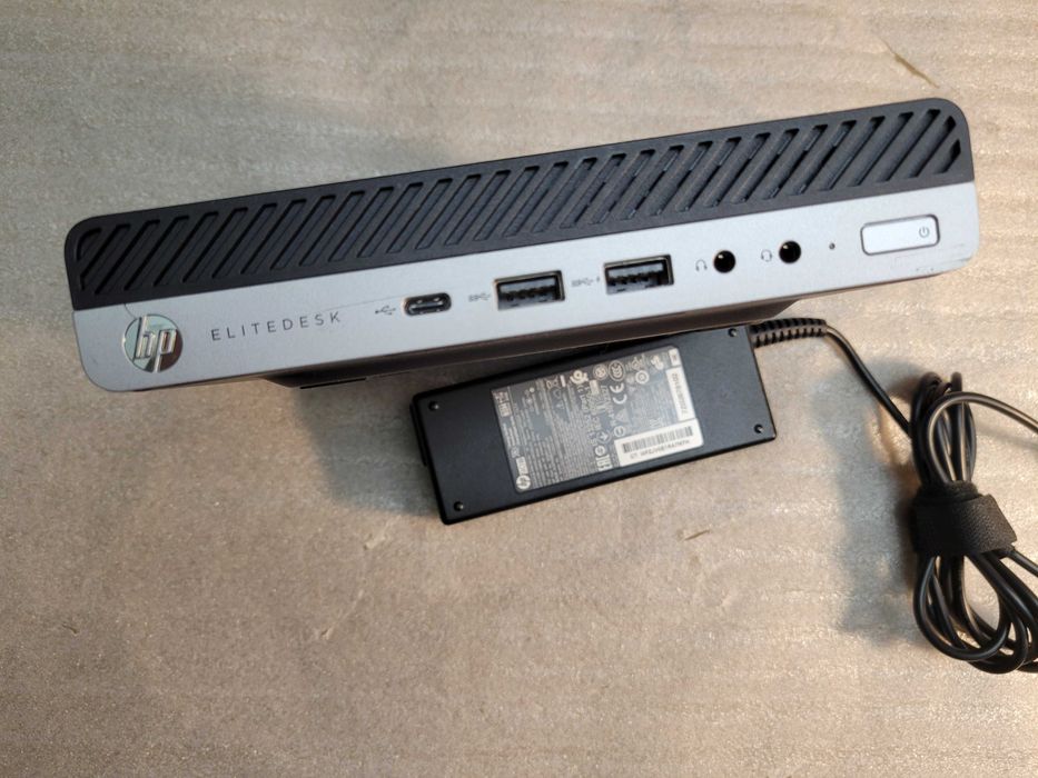 Комп'ютер mini HP EliteDesk 800 G4 65W Intel i3 i5 i7 DDR4 NVMe m.2