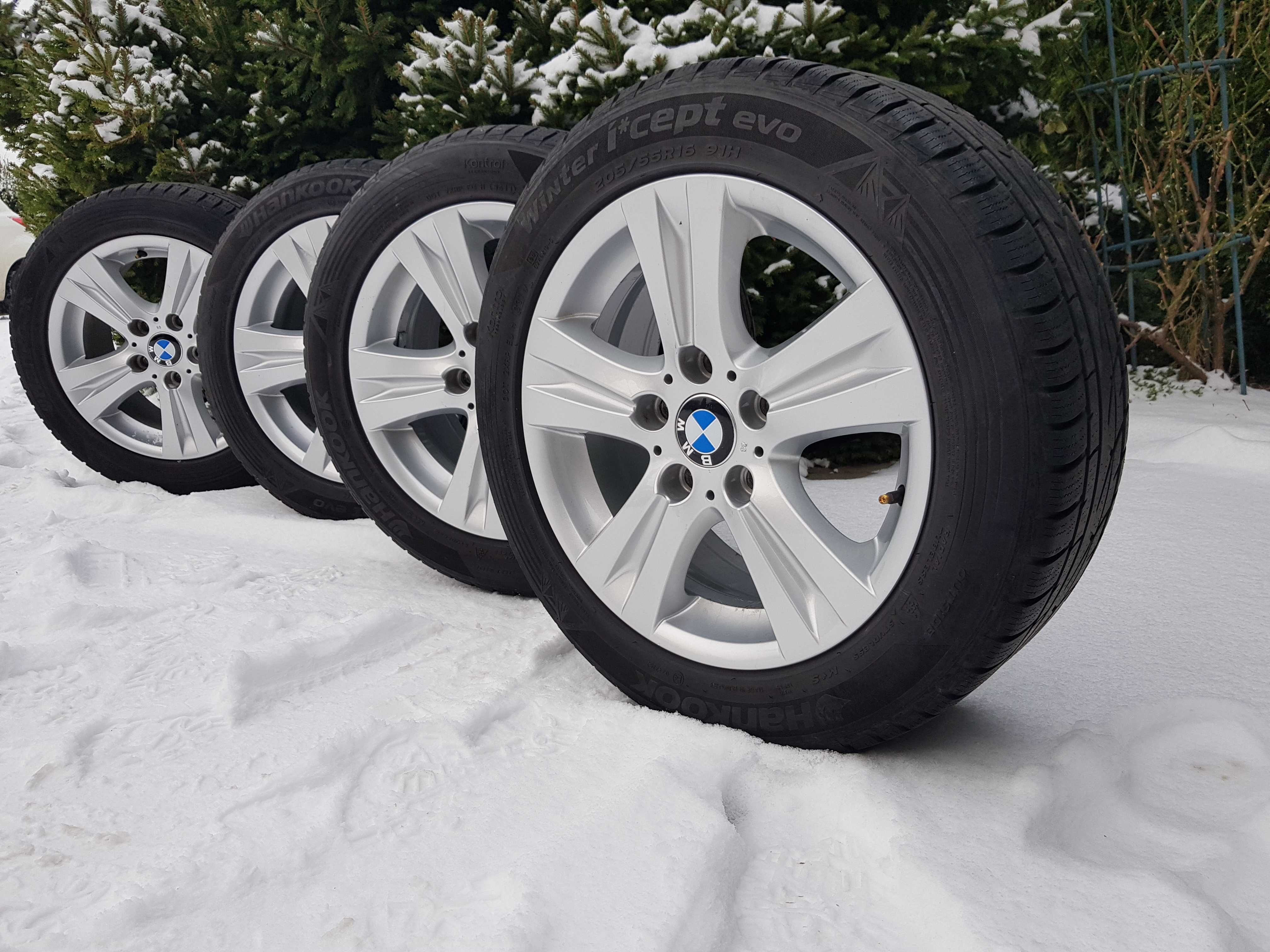 Koła zimowe felgi aluminiowe BMW 16 " 5x120 opony gratis