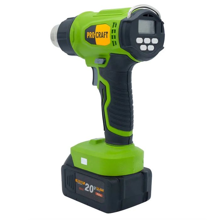 Фен строительный аккумуляторный Procraft PH24 500°С(без АКБ и ЗУ)