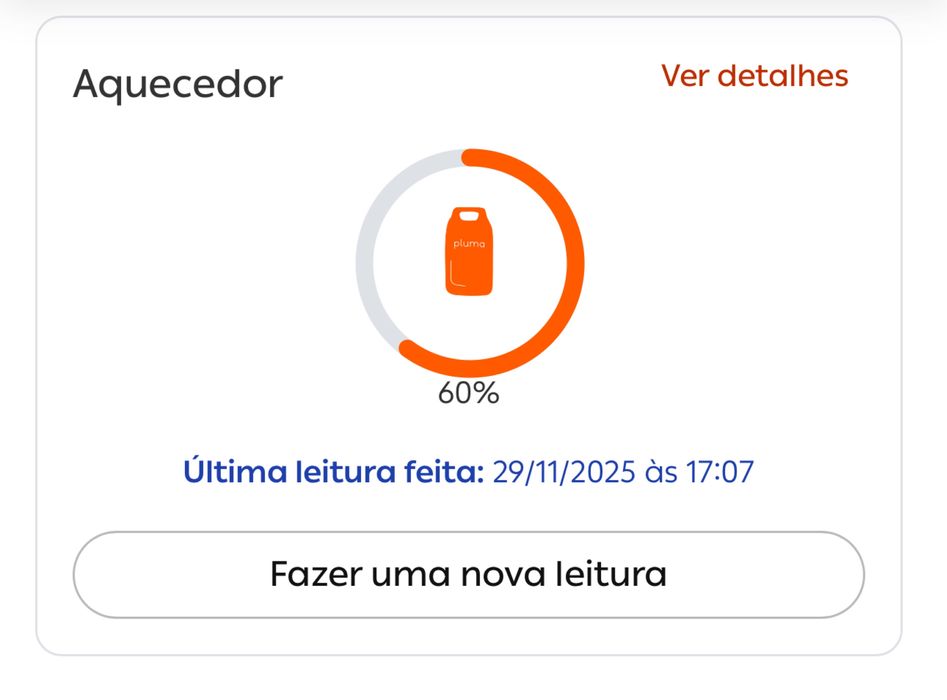 Aquecedor gás Galp c/bilha