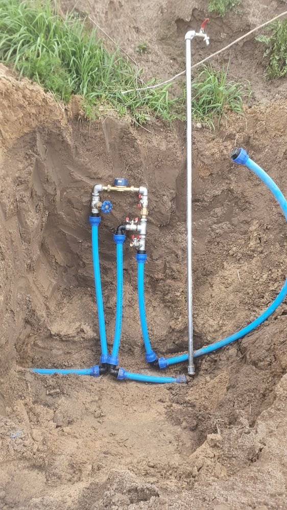 Mini koparka uslugi prace ziemne woda kanaliza kable krzaki
