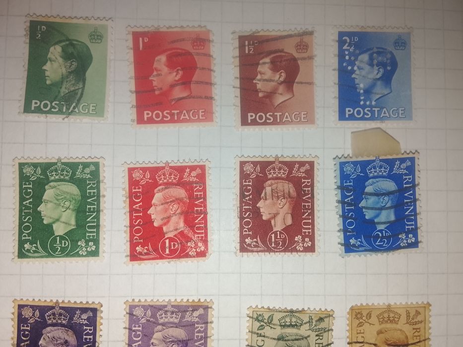 Почтовые марки..