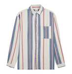 Camisa larga estampada