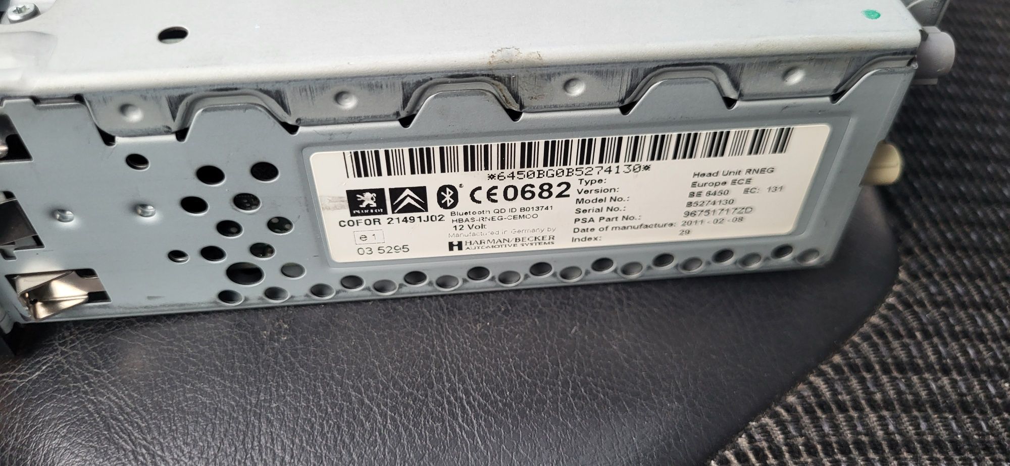 hamulec elektryczny Citroen c4 Grand Picasso 2.0HDI